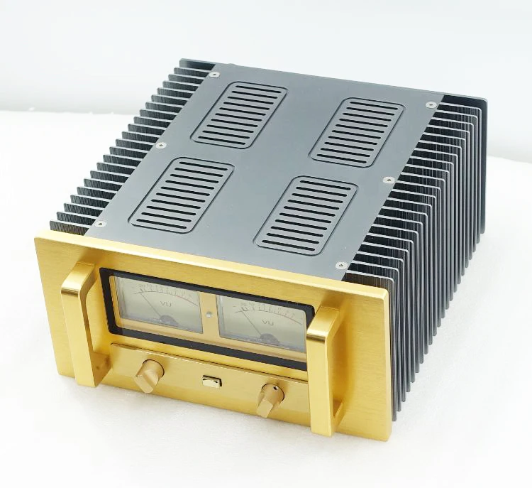 BZ-15 CNC все алюминиевые шасси Чехол Коробка для DIY аудио усилитель мощности 240*120*258 мм