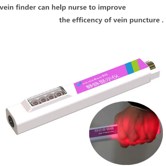 Перезаряжаемый LED Vein Viewer подходит как для взрослых так и детей просмотра Вены