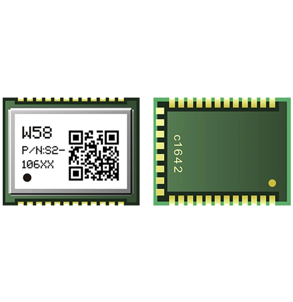 Оригинальный модуль JINYUSHI для SIMCOM W58 Wi Fi и Bluetooth с ультракомпактным LCC на базе