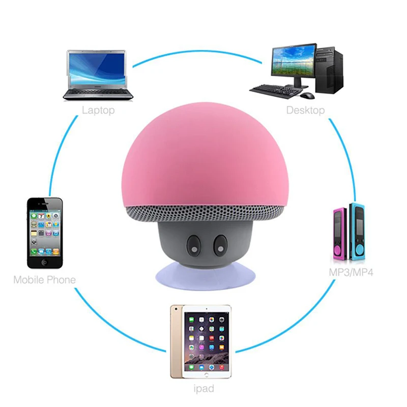 Мини беспроводной Bluetooth динамик MP3 музыкальный плеер с микрофоном