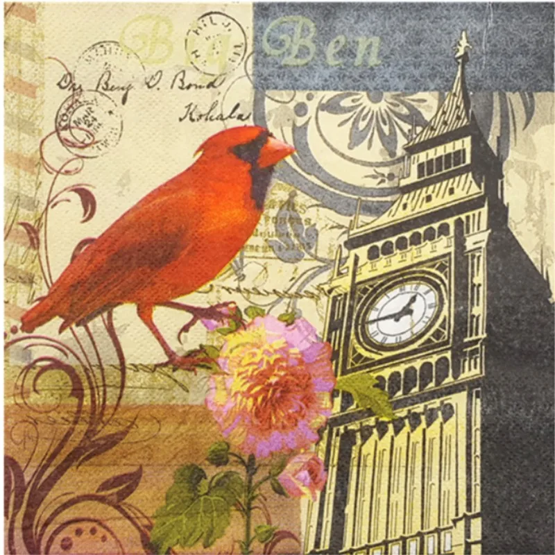 Декоративные салфетки рождественный декоративный резок на свадьбу с рисунком в