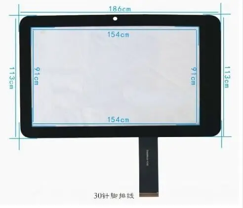 Original New fo explay onliner 1 touch screen digitizer glass panel Sensor replacement | Tablet LCDs &amp Panels