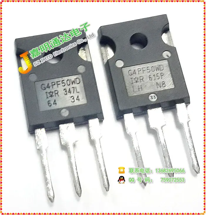 20 шт./лот G4PF50WD IRG4PF50WD IGBT ТРАНЗИСТОР новые оригинальные|fet|new car side mirrornew socket |