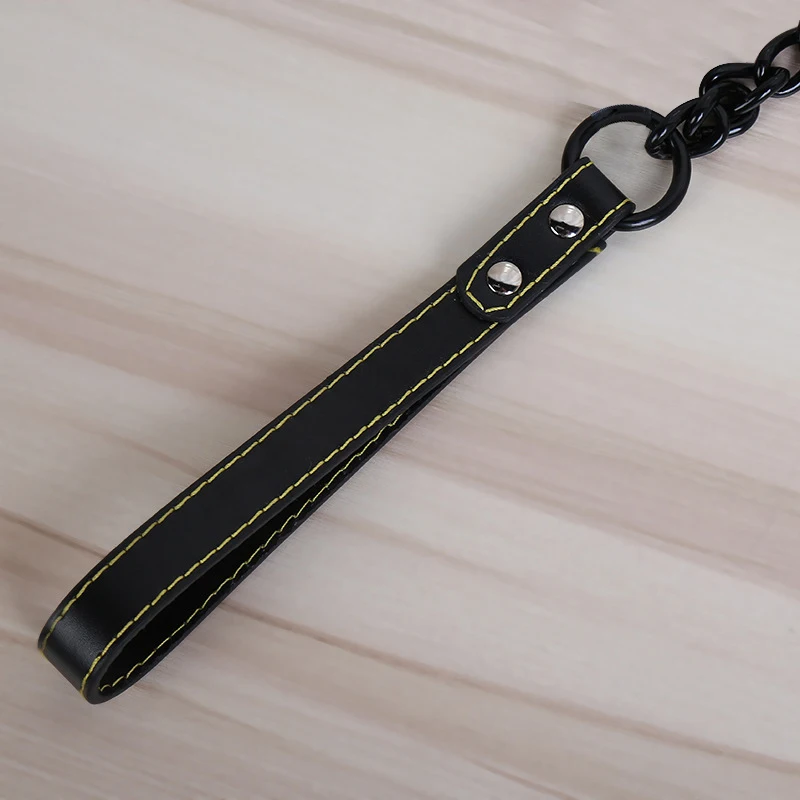 Цепь для крупной собаки и пружинный буферный поводок короткая Тяговая веревка