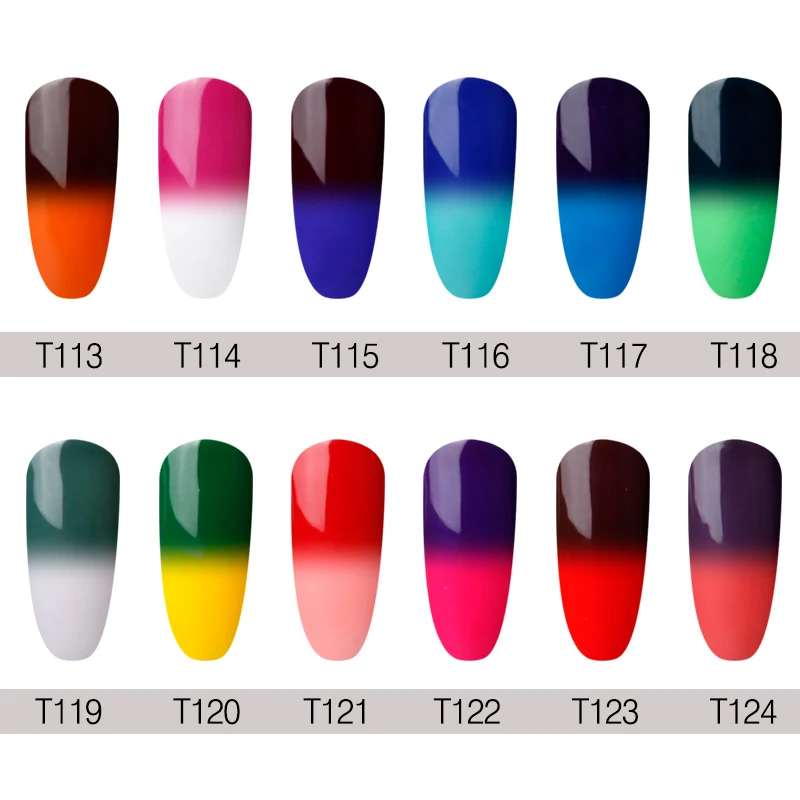 NAILWIND 8 мл изменение температуры ногтей цвет хамелеон УФ карамельный гель лак для