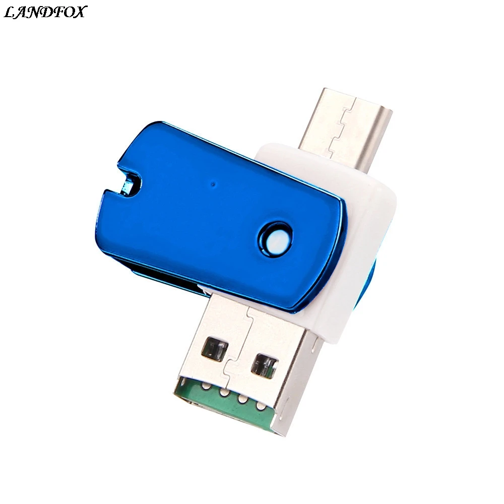 LANDFOX OTG Type C к USB 3 1 Micro SD TF кардридер адаптер для Android телефона Windows 98/NT/ME/2000/XP/7/8.1/10