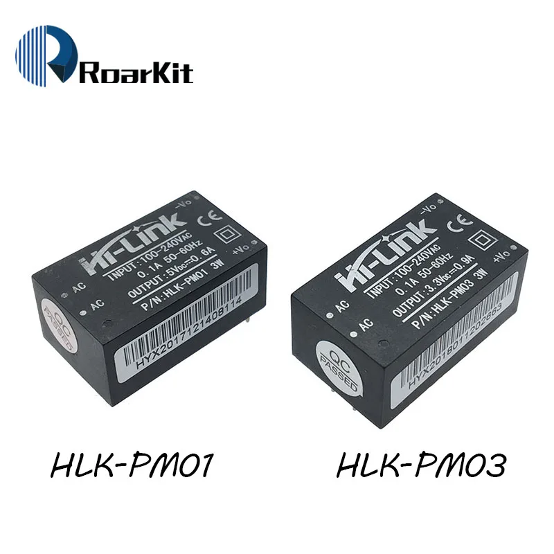 5 шт./лот Φ 3W 220V to 5V 3 V Интеллектуальный бытовой понижающий модуль источника