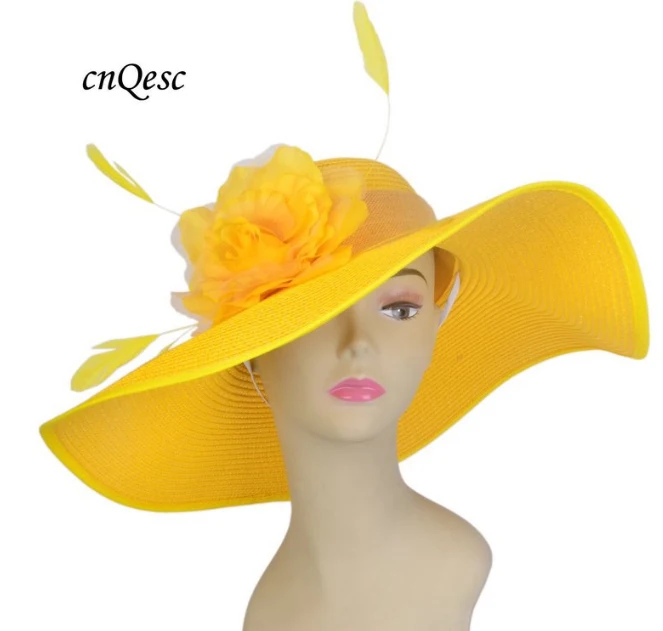 Женская Вуалетка с широкими полями эксклюзивная Свадебная шляпка в стиле