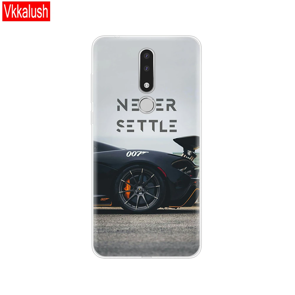 80185 Чехол для телефона Nokia 3,1 Plus, чехол, Забавный мультяшный силиконовый мягкий чехол на заднюю панель Nokia3.1 для Nokia 3,1 Plus, чехол, сумка bock - Color: 80185
