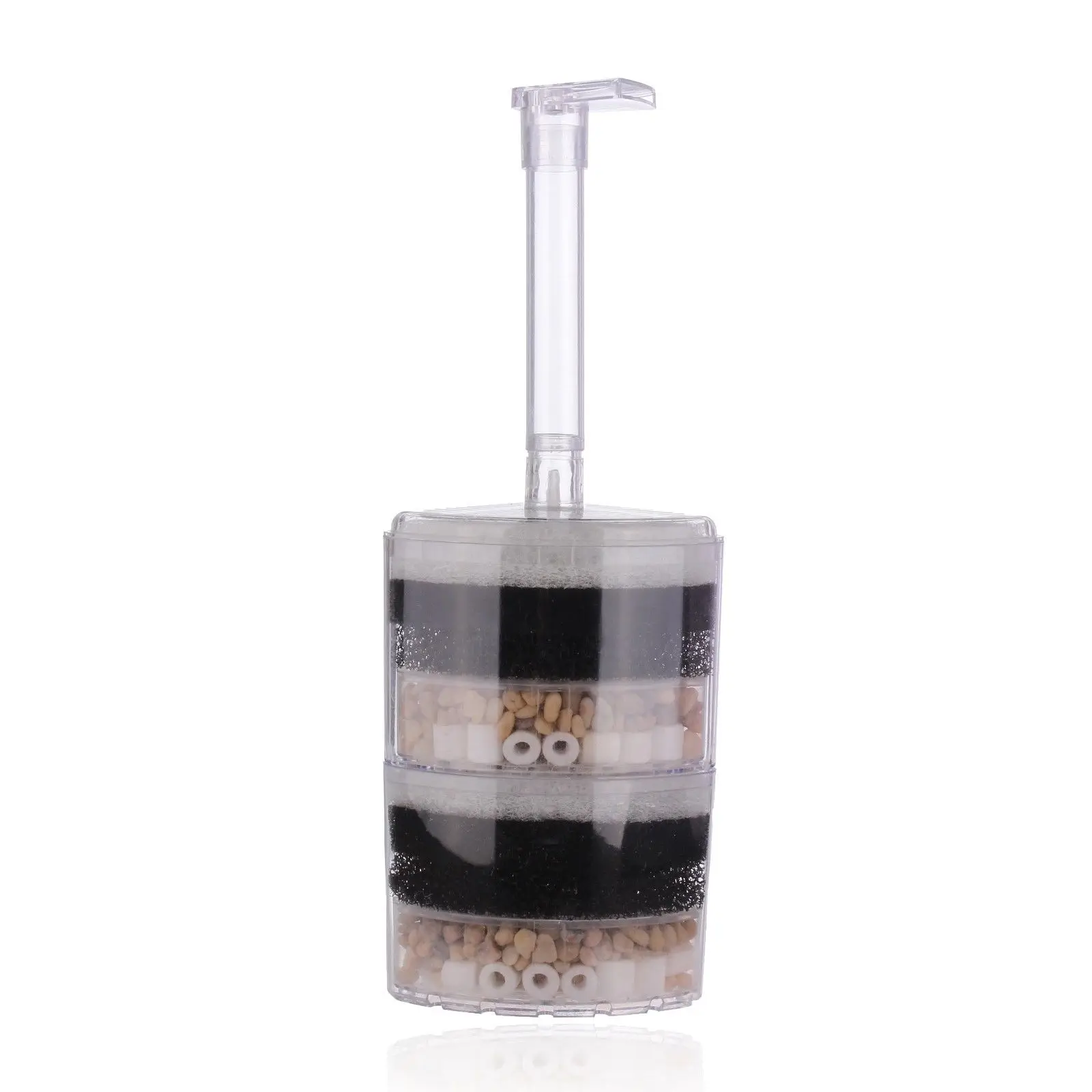 Пневматическим Приводом Угловой Фильтр Губки Fry Креветки Рыба Аквариум | Дом и