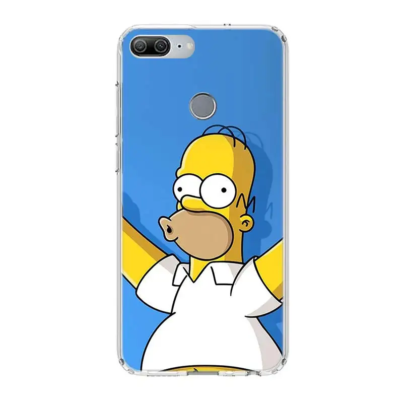 Барт Симпсон Фэнтези тенденция телефон чехол для Huawei P8 P9 P10 Lite P20 P30 Pro P Smart Nova 4 арт