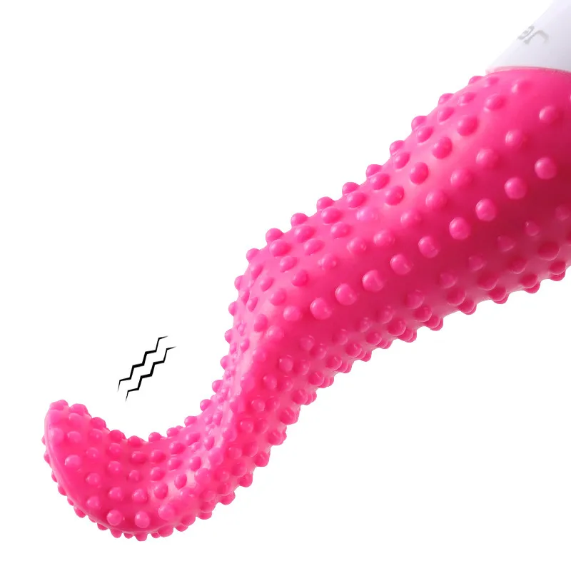 10 скоростей Вибратор в форме языка для женщин G Spot вагинальная стимуляция клитора