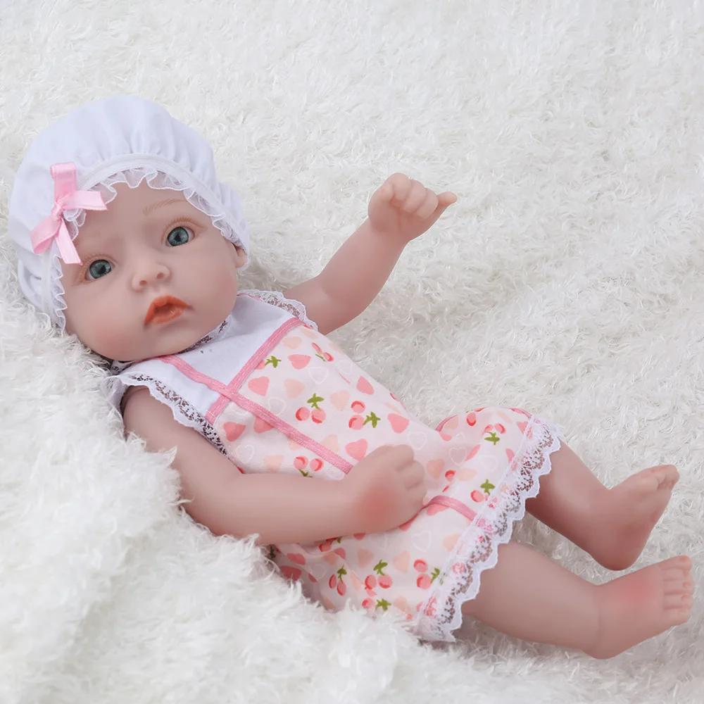 Reborn Baby Doll для девочек мягкие силиконовые милые куклы розового цвета милый