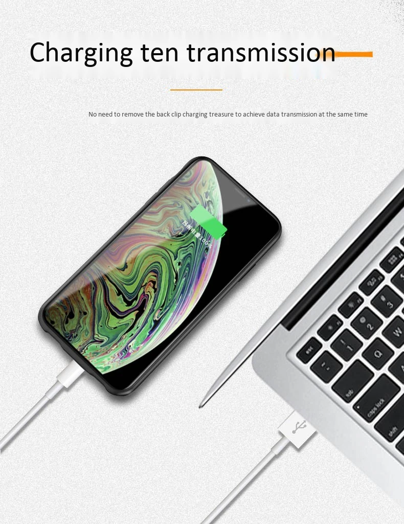 5000 мАч ультра тонкий чехол для зарядки аккумулятора для iphone XS MAX Внешний чехол для зарядки телефона Тонкий чехол для iphone XR чехол 6,1