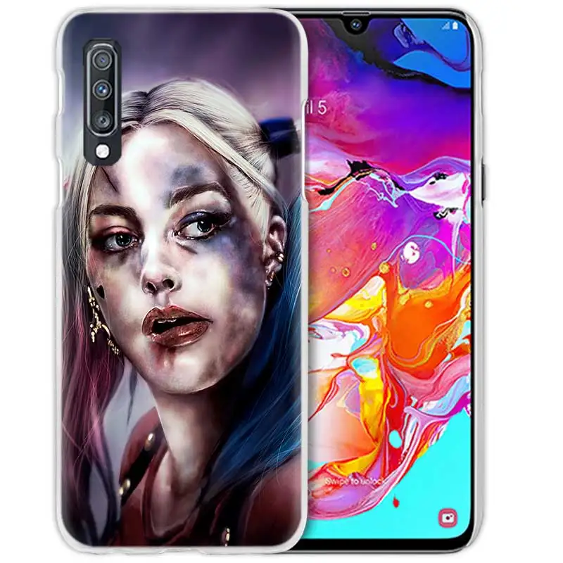 15 "," Харли Квинн "с принтами" отряд самоубийц "," чехол для samsung Galaxy M40 A50 A80 A70 A60 A40 A30 A20e A10 J4 J6 плюс J8 жесткий чехол из ПК для телефона - Color: 15