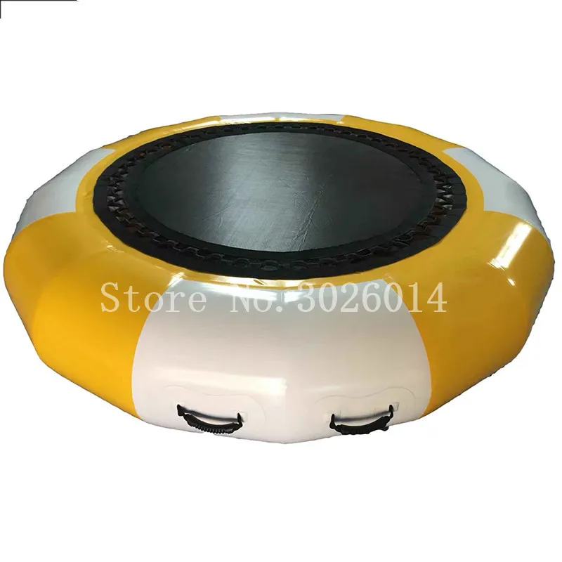 

Free Shipping 2m Inflatable Water Bouncer Portable Jump Water Trampoline Bounce Swim Platform for Water Sports