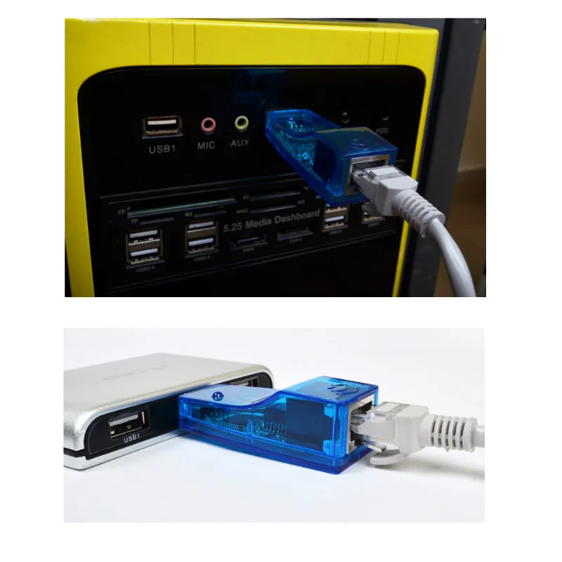 USB 2,0 к LAN RJ45 Ethernet 10/100 Мбит/с сетевая карта адаптера для Win7 Win8 Tablet PC ноутбук