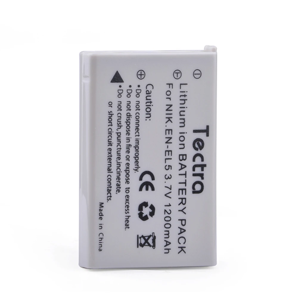 Батарея Tectra EN EL5 ENEL5 для камеры Nikon Coolpix 3700 4200 5200 5900 7900 P3 P4 P80 P90 P100 P500 P510 P530 P5000 P6000|battery