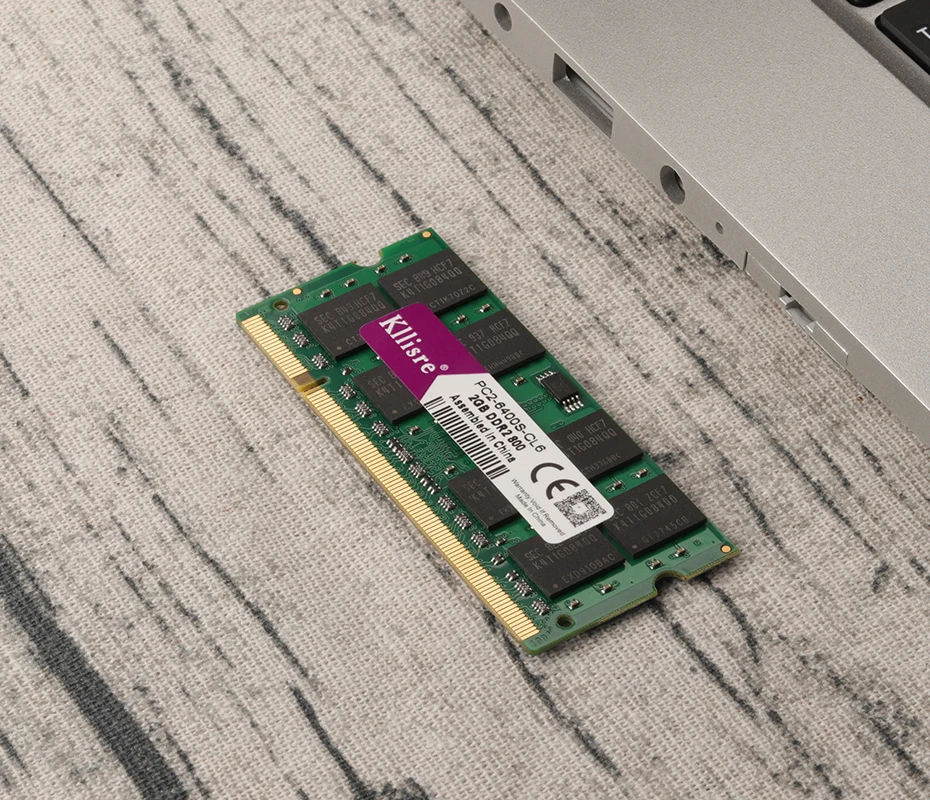 Kllisre 2GB DDR2 PC2 800MHz 667MHz 533MHz 200pin ноутбук память SO-DIMM ноутбук ram