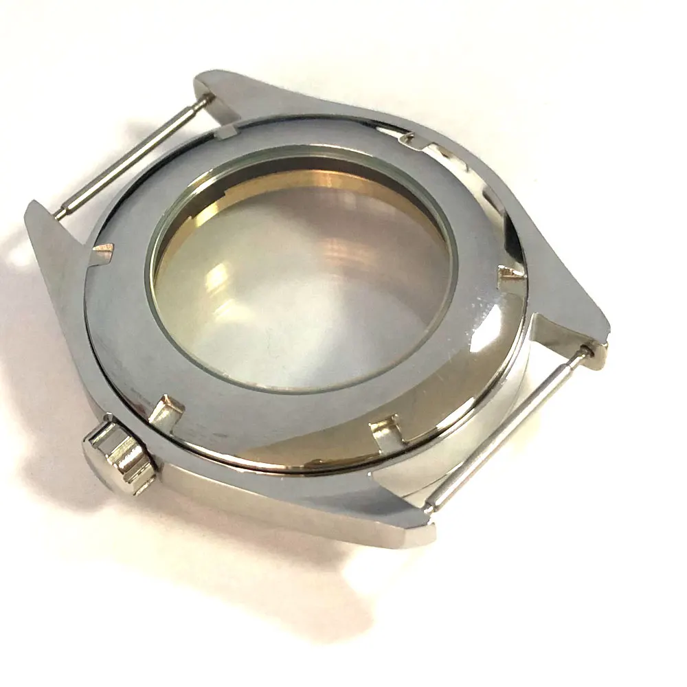 Чехол для часов ETA 2836 mingzhu/DG 2813/3804 miyota 8205/8215/821A серебристый 41 мм 2019|Часы Чехлы| |