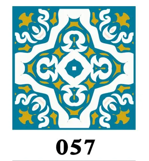 DP057 15 шт./компл. пол Плитки Диагональ стены Стикеры стол Шкаф Кухня украшения Искусство панно Ванная комната Стекло линия талии ПВХ обои - Цвет: DP057