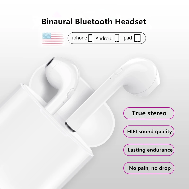 I9s TWS air pods беспроводные мини-наушники bluetooth I7S Беспроводные наушники вкладыши