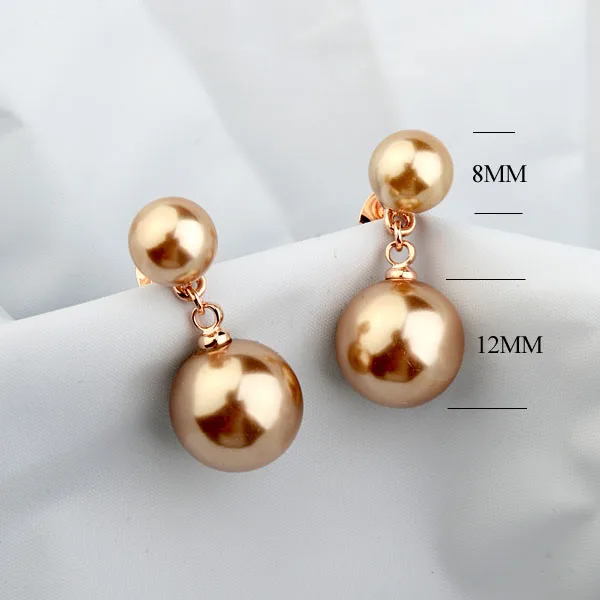 Бижутерия Italina Rigant. Новинка 2014 года. Элегантные серьги гвоздики с искусственным