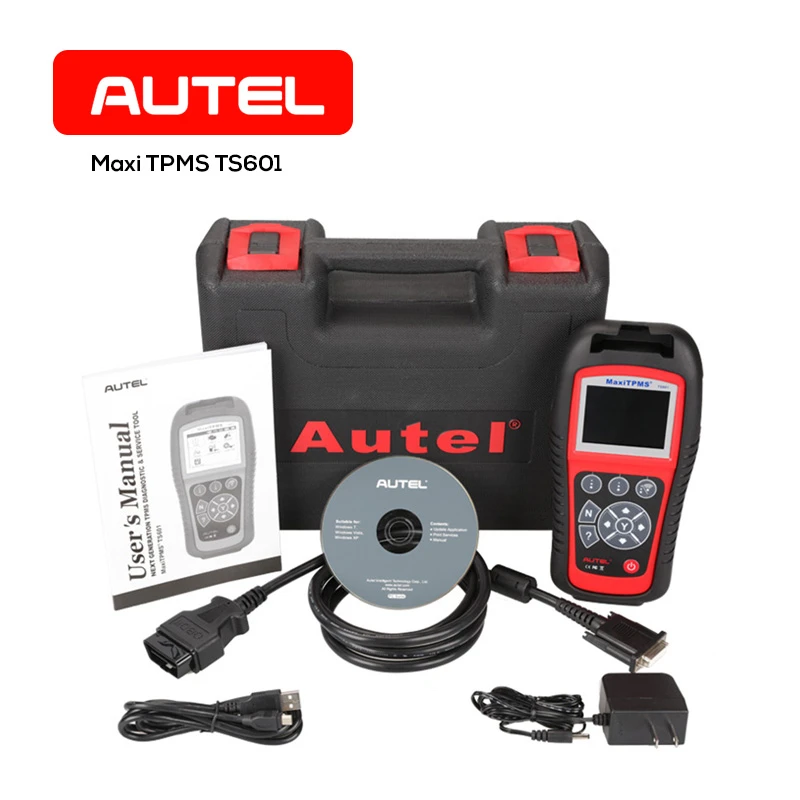 Autel MaxiTPMS TS601 Портативный TPMS проблема инструмент диагностики шин Давление Сенсор