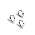 100 шт., рыболовные кольца из нержавеющей стали, поворотный зажим, двойная петля, быстросменный соединитель крючка, приманка, карп, аксессуары, инструмент Fsih