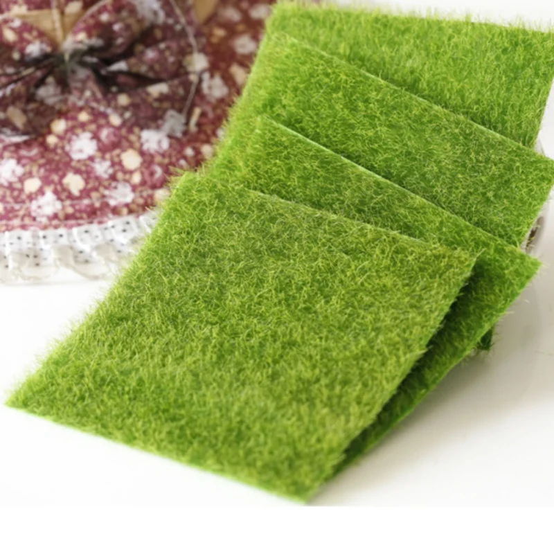 Искусственный мох 30*30 см и 15*15 цветы Листва или украшения для дома|artificial moss|fake