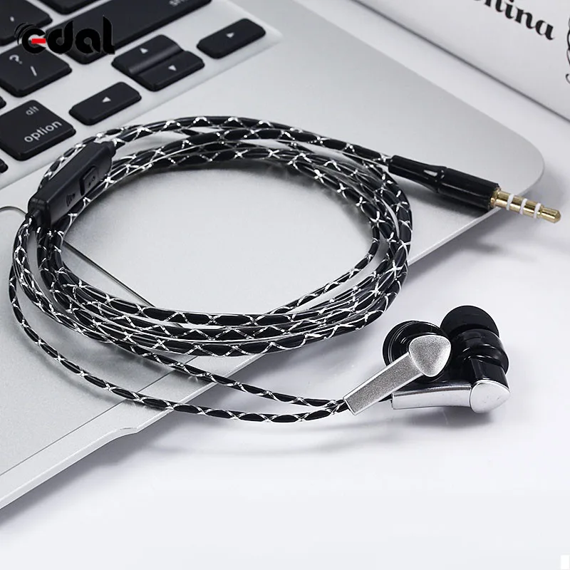 Universal Wired Earphone HiFi Stereo Super Bass Headphone Music In-ear Headset 3.5mm With Mic for Android Phone | Электроника