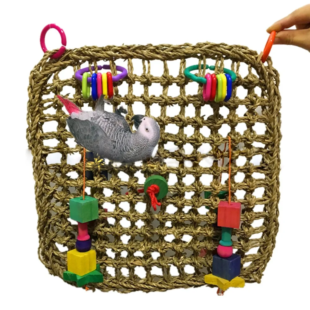 Игрушка гамак для скалолазания 30 х30 см|Игрушки птиц| |