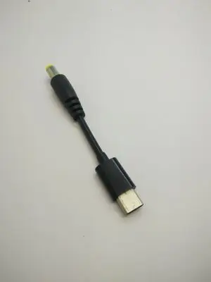Удлинительный кабель питания с USB 3 1 типа C на DC 5 5*2 мм/MF прямой/угловой тип 20 см