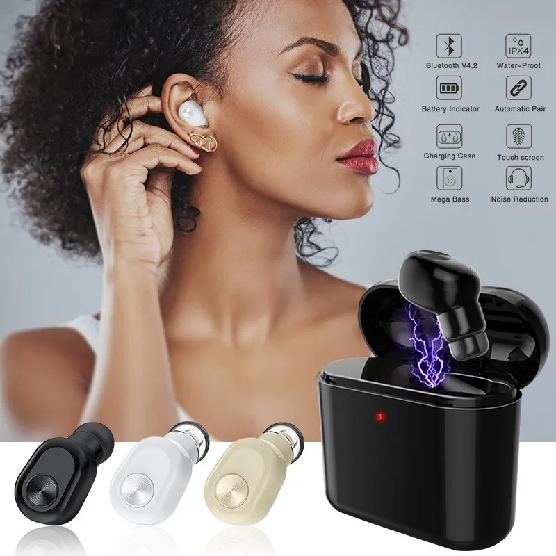 BL1 мини наушники в ухо беспроводные с одним ухом Bluetooth 150 часов долгое время работы