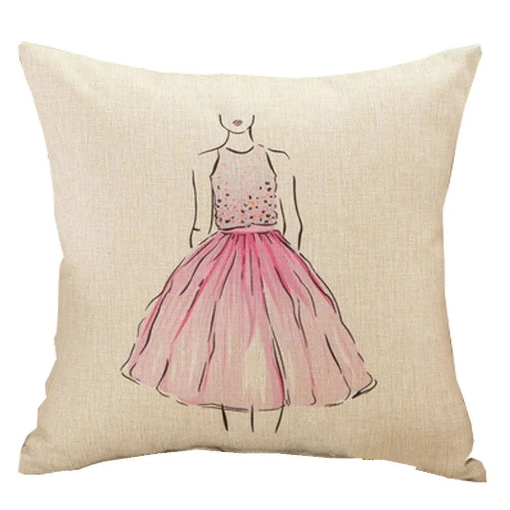 4 вида стилей модные чехлы для подушек квадратные декоративные подушки губная