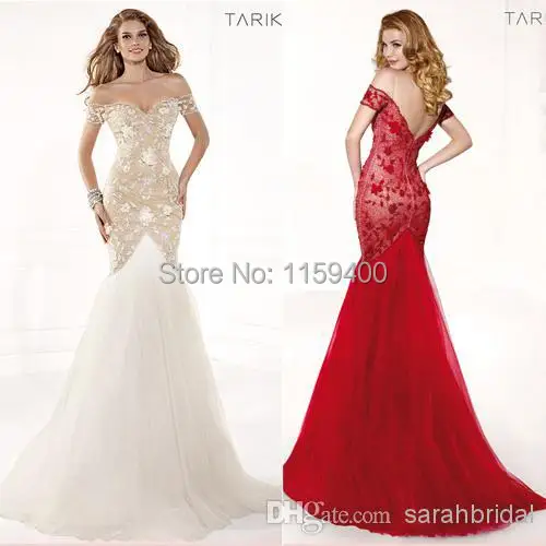 Red prom dress 2014 new cap sleeve Lace applique backless slim sexy V-neck mermaid | Свадьбы и торжества