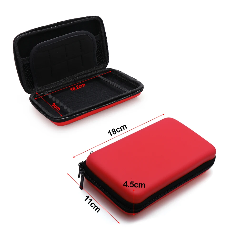 Jeebel Новый 2DS XL чехол для нового жесткий защитный из ЭВА хранения держатель