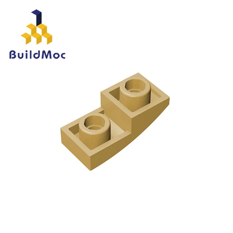 BuildMOC совместимые сборные частицы 24201 1x2 для строительных блоков детали DIY