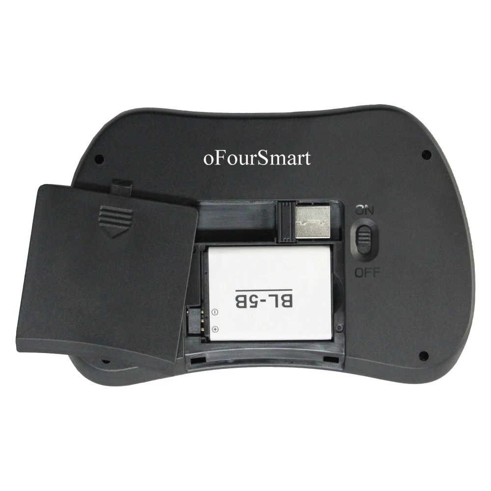 OFourSmart T2 L белая Летающая мышь с подсветкой 2 4 ГГц мини беспроводная клавиатура
