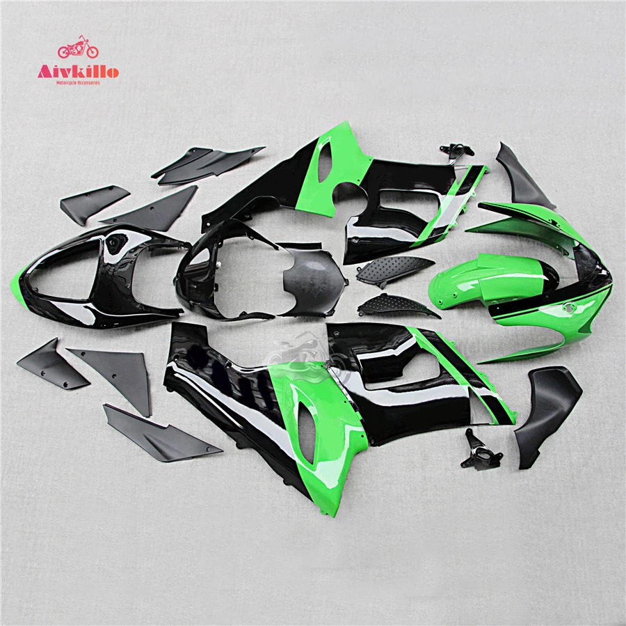 

New ABS Injection Fairing Bodywork Set For Kawasaki Ninja ZX6R 05-06 ZX636 ZX-6R 2005-2006