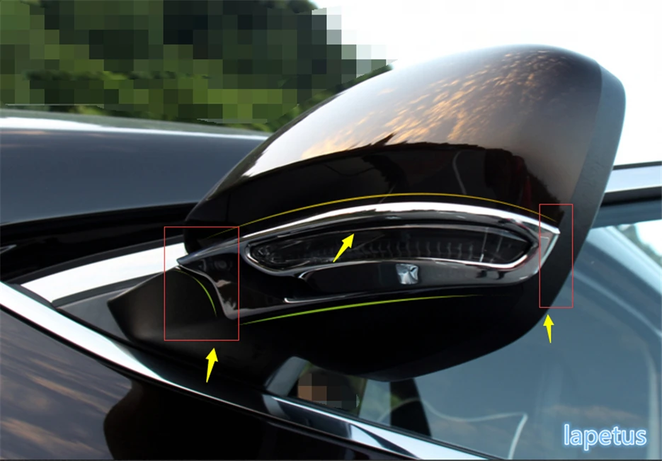 Lapetus переоборудование экстерьера набор для Renault Kadjar 2016 2020 ABS хромированное