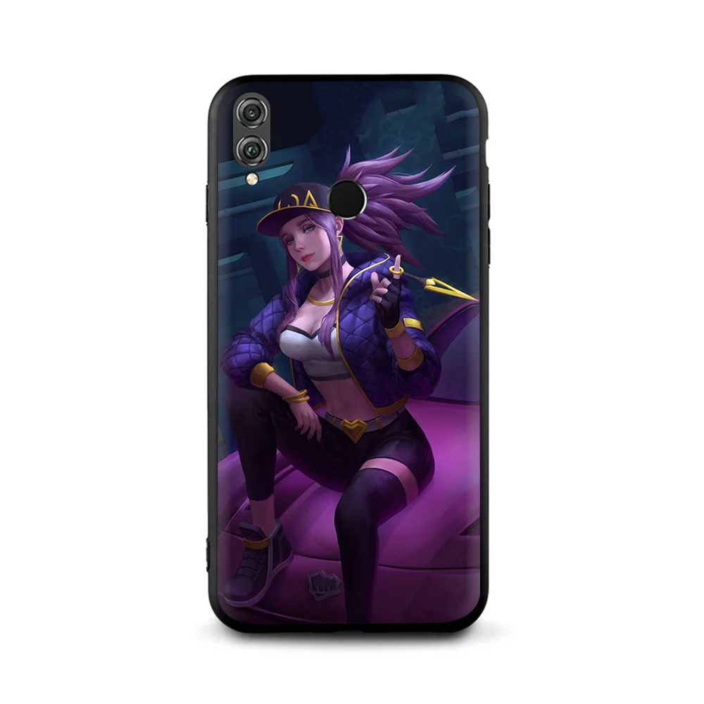 B9 League of Legends кДа Кайса мягкий TPU чехол для huawei Honor 10 8 9 Lite 6A 7A Pro 7c 7x 8c 8x Nova 3 3i Y5 Y9 Y6 Y7 Prime - Цвет: B9