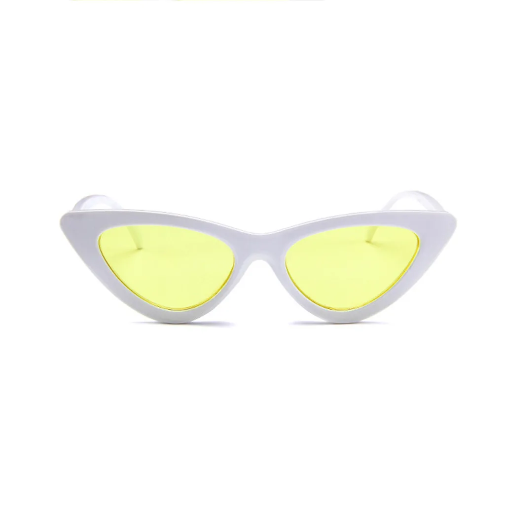 Sunglassese женские винтажные Ретро треугольные cateye очки feminino Солнцезащитные очки женские очки солнцезащитные очки для женщин