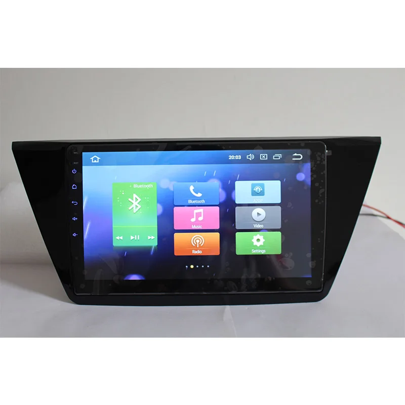 Lenvio 4G RAM 32G ROM Восьмиядерный Android 8 0 автомобильный DVD GPS навигационный плеер для VW