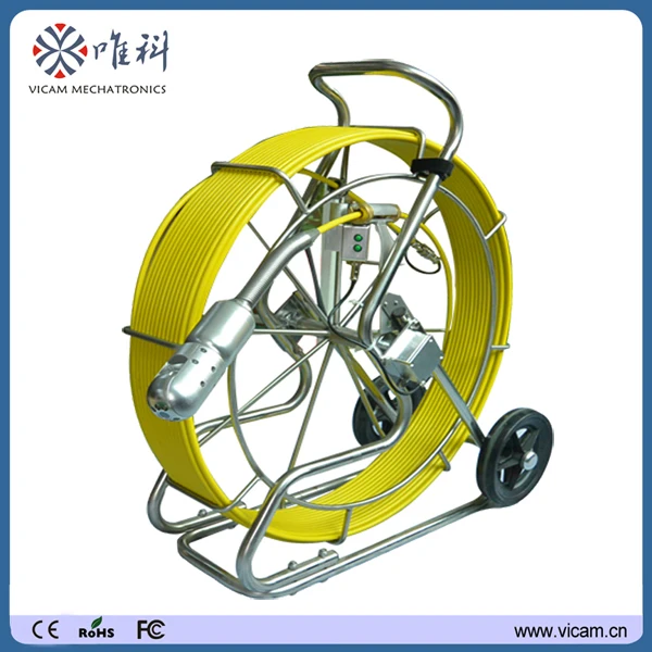 120 м панорамная наклонная камера для канализации 512 Гц локатор сливная труба
