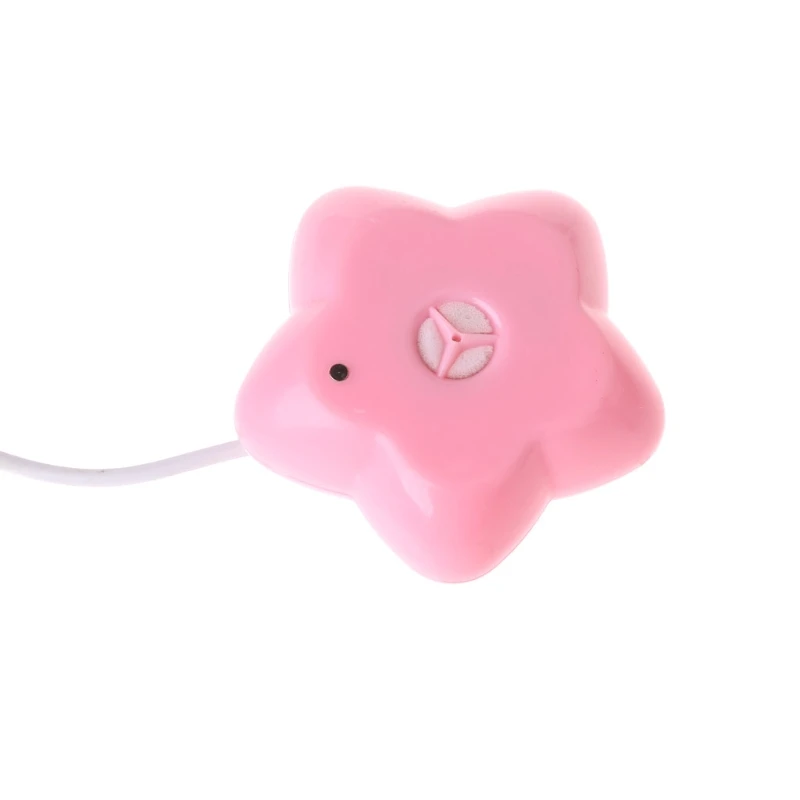 Мини USB увлажнитель воздуха в форме звезды очиститель аромадиффузор для офиса