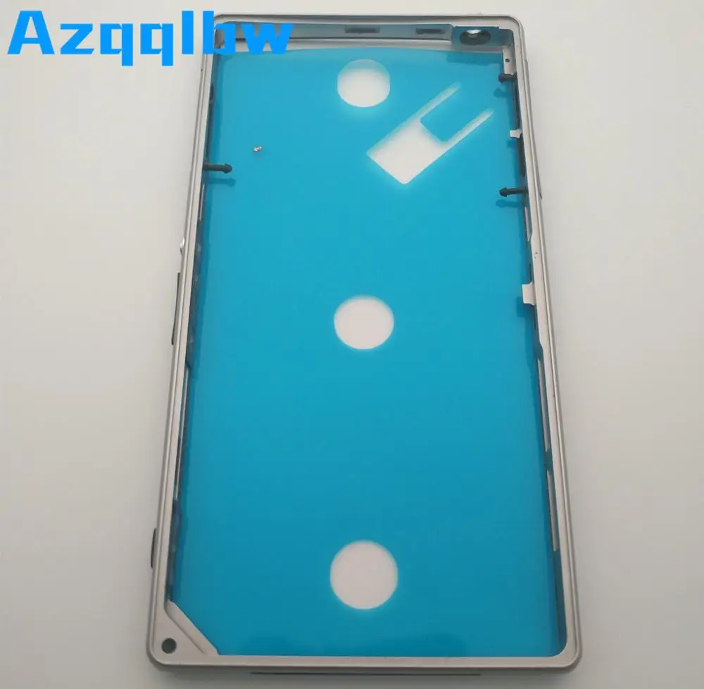 Azqqlbw металлический корпус средней рамы с ободком боковая пластина для Sony Xperia Z1 L39h