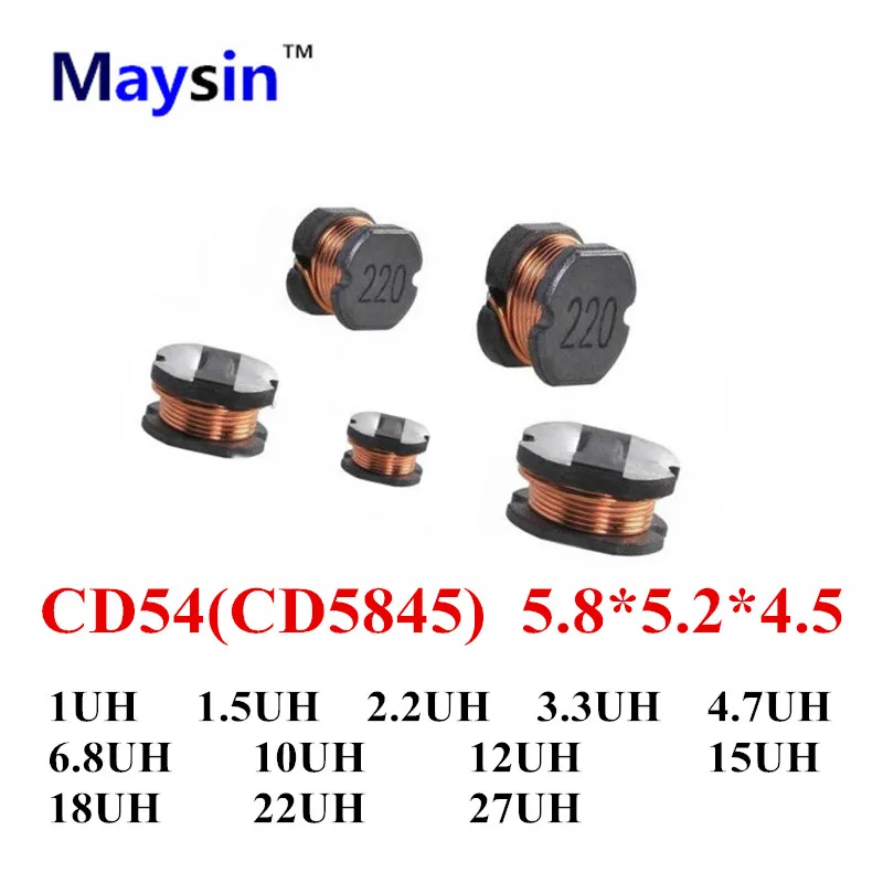 CD5845 5 8*5 2*4 CD54 1UH 1.5UH 2.2UH 3.3UH 4.7UH 6.8UH 10UH 12UH 15UH 18UH 22UH 27UH 20% | Электроника