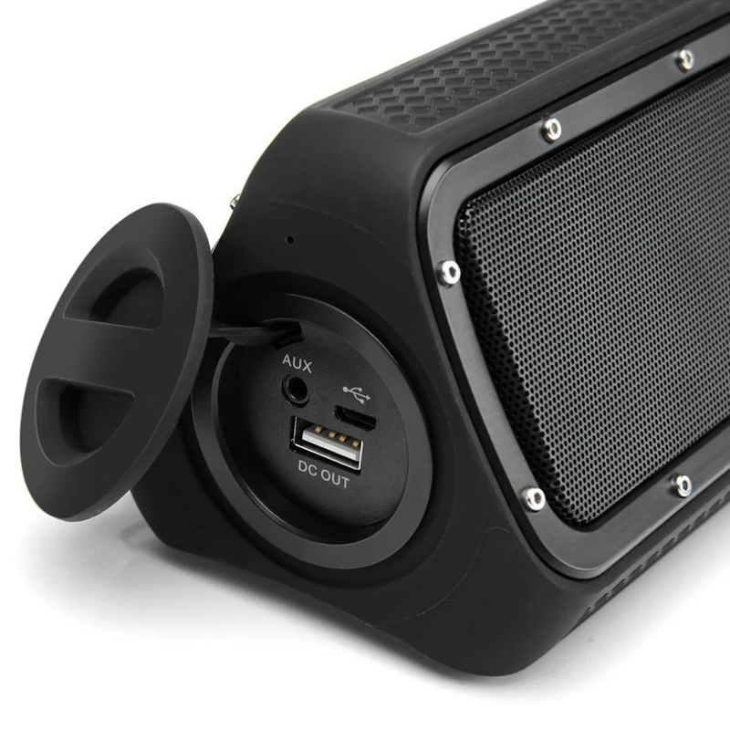 Portable TWS Bluetooth Speaker Power Bank Super Bass Stereo Audio Music High Power 4600mAh 20W 3D Surround Music For PC Game TV