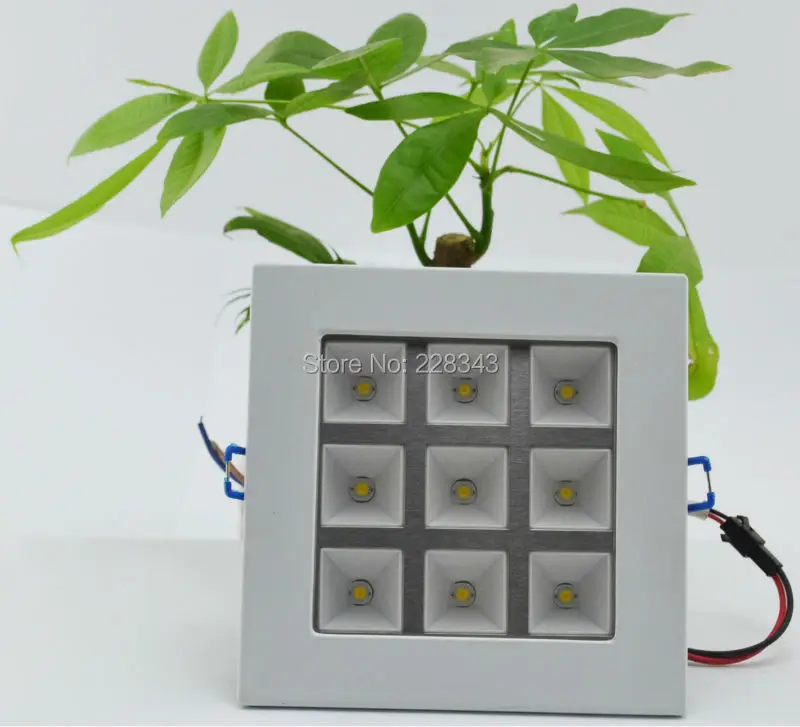 Бесплатная доставка Новый горячий ультра тонкий дизайн 9 Вт светодиодный